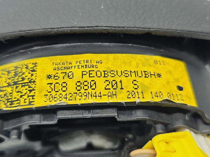 Airbag volan Volkswagen Passat B7 (365) [Fabr 2010-2014] 3C8880201S