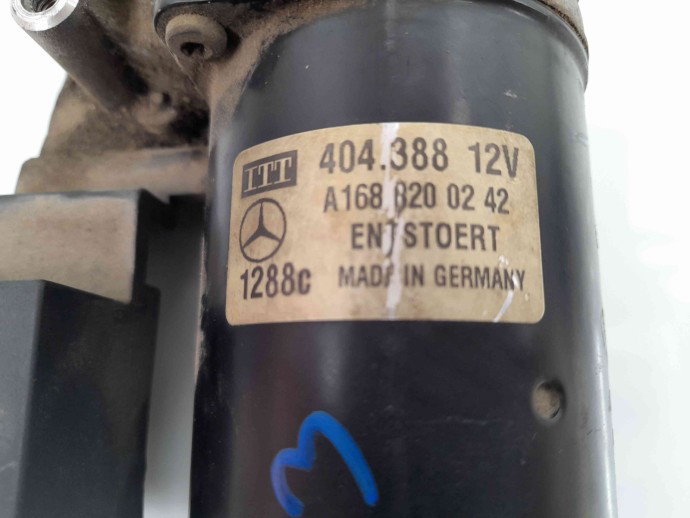 Motoras stergator parbriz A1688200242 MERCEDES Clasa A (W168) [Fabr 1997-2004] 1.4