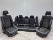  Set scaune cu bancheta piele Mercedes Clasa E (W212) [Fabr 2009-2016] OEM