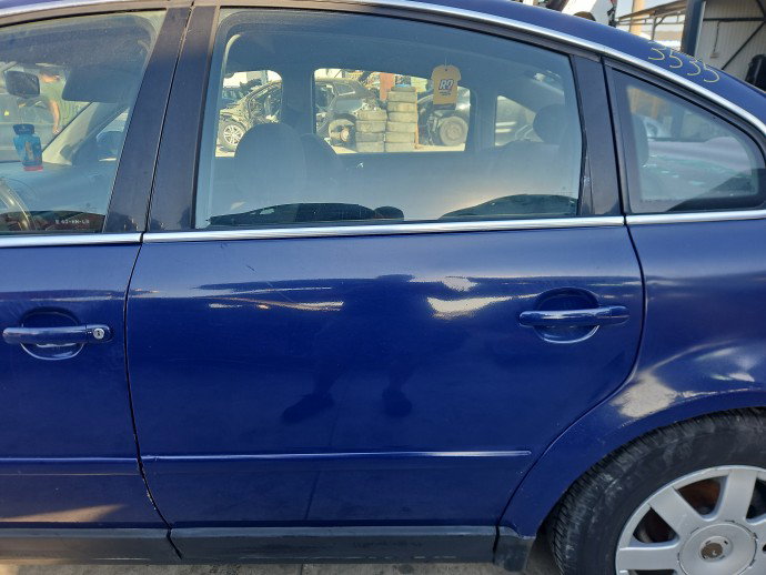 Usa stanga spate Volkswagen Passat B5.5 (3B3) [Fabr 2000-2004] Sedan  359U ALBASTRU TANZAT