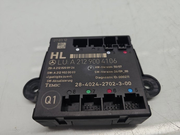 Modul confort Mercedes Clasa C (W204) [Fabr 2007-2014] A2129004106