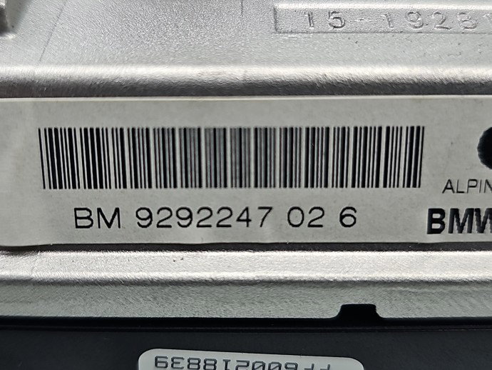Display bord Bmw 3 (F30) [Fabr 2012-2017] 929224702