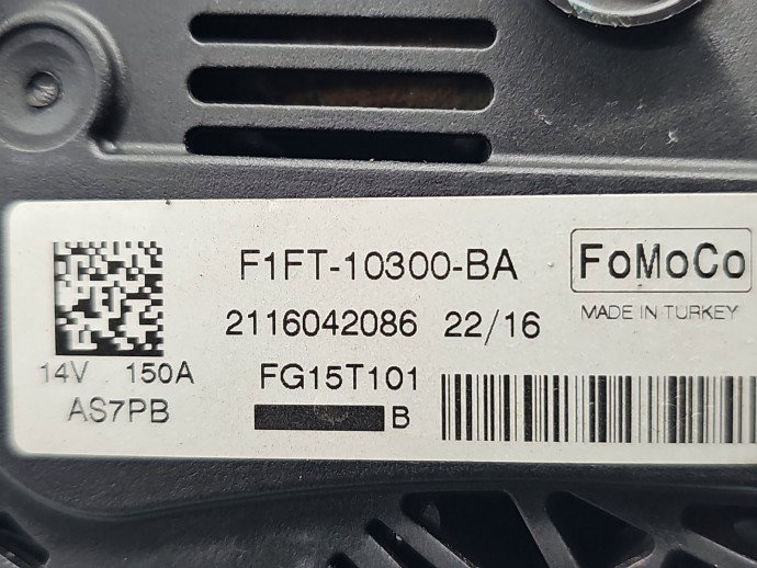 Alternator Ford Focus 3 [Fabr 2010-2018] F1FT-10300-BA 1.5 Benz M9MA 132KW / 180CP