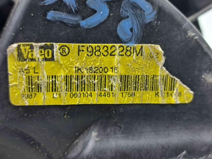  Aeroterma bord Volkswagen Touran (1T1, 1T2) [Fabr 2003-2010] 1K1820015