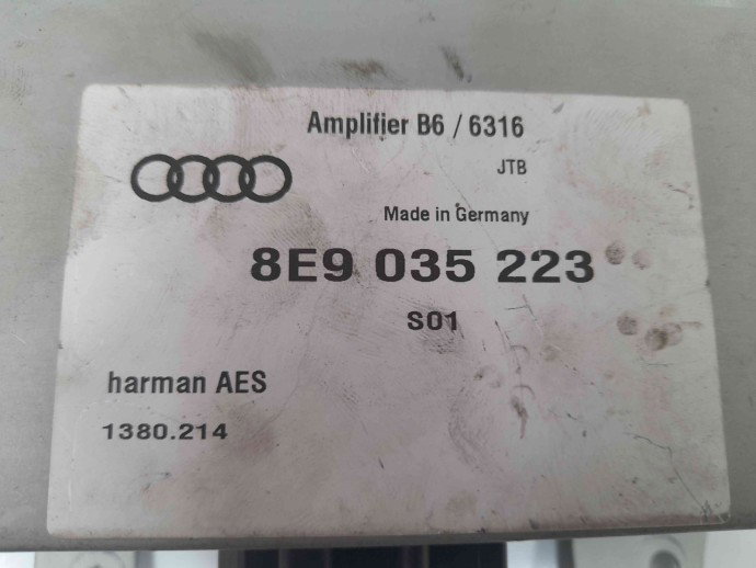 Amplificator audio 8E9035223 Audi A4 (8EC, B7) [Fabr 2004-2008]