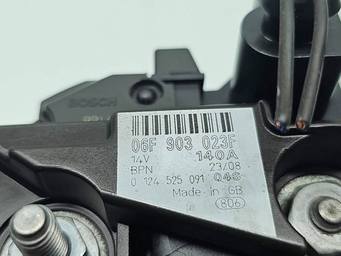 Alternator Volkswagen Golf 6 (5K1) [Fabr 2009-2013] 06F903023F 2.0 TDI CEGA 125KW / 170CP