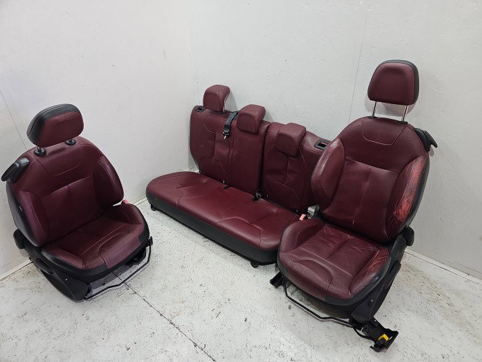 Set scaune cu bancheta piele Citroen DS3 [Fabr 2009-2015] OEM