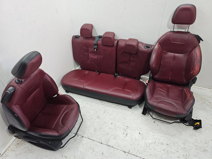 Set scaune cu bancheta piele Citroen DS3 [Fabr 2009-2015] OEM