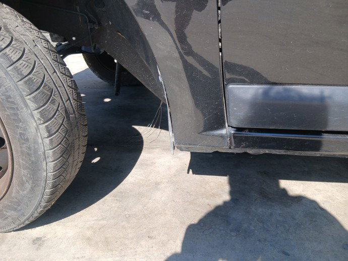 Aripa stanga fata Dacia Sandero [Fabr 2008-2012] Berlina cu hayon NV676