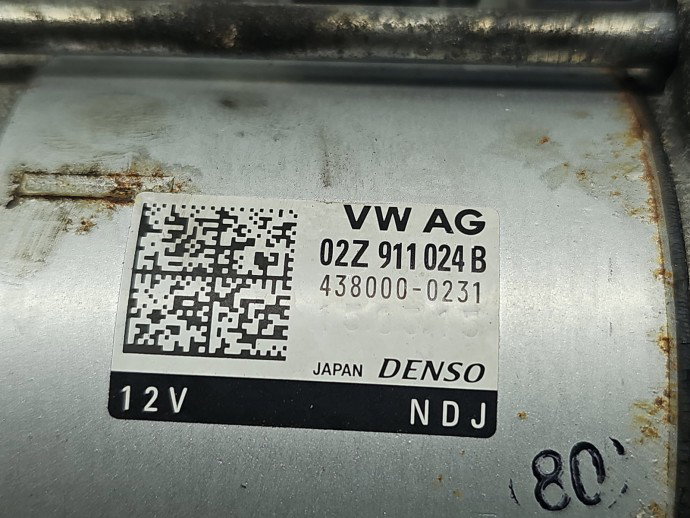 Electromotor AUDI A3 (8V1) [Fabr 2012-2017] 02Z911024B 1.6 TDI DCXA88KW / 120CP
