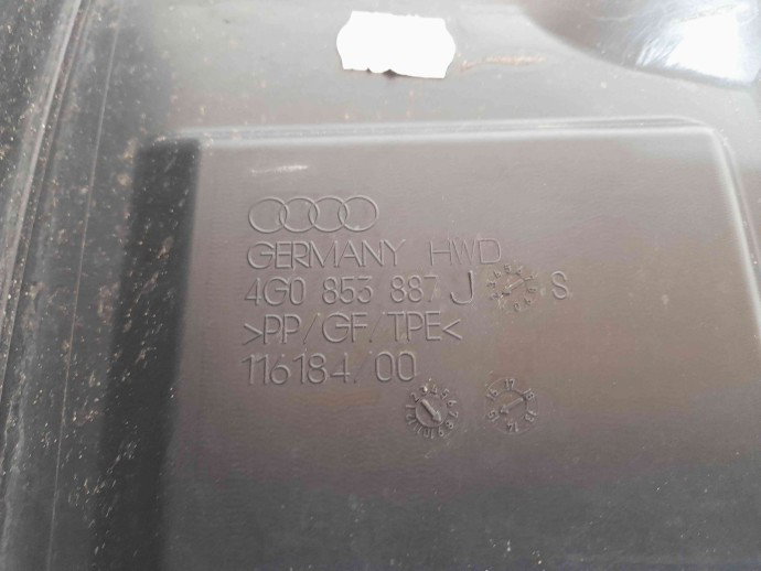 Carenaj roata stanga fata 4G0853887J AUDI A6 (4G5, C7) [Fabr 2011-2017] 3.0 CTCC