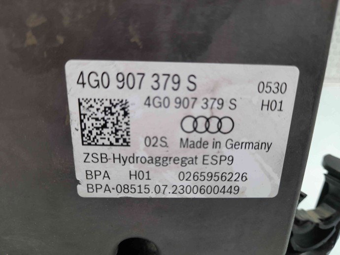 Pompa ABS 4G0907379S AUDI A6 (4G5, C7) [Fabr 2011-2017] 3.0 CTCC