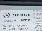  Radio CD Mercedes Clasa CLK (C209) [Fabr 2002-2009] A2098206589