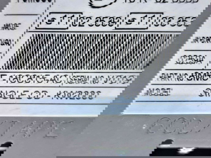  Radio CD Ford Focus 2 (DA) [Fabr 2004-2012] 8M5T-18C815-AC