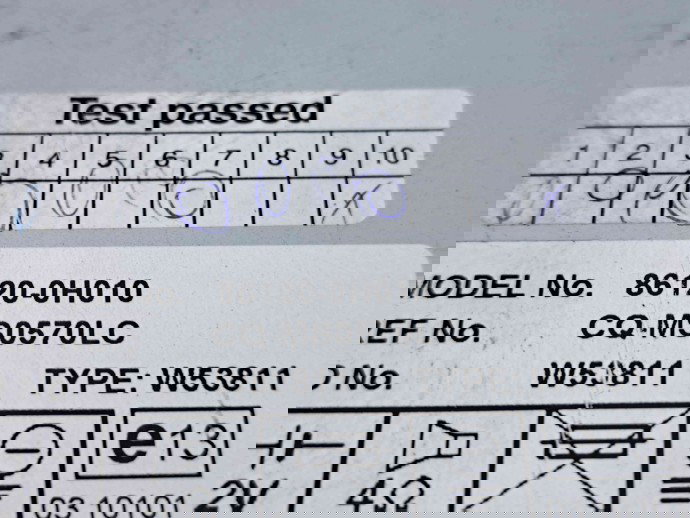  Radio CD Citroen C1 (PM, PN) [ Fabr 2005-2014] 86120-0H010