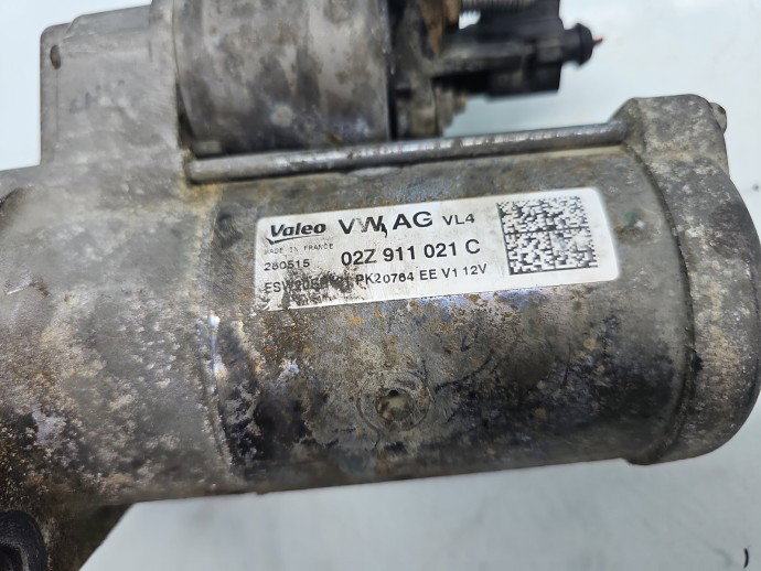 Electromotor Volkswagen Polo (6R) [Fabr 2009-2016] 02Z911021C 1.4 TDI CUSB66KW / 90CP