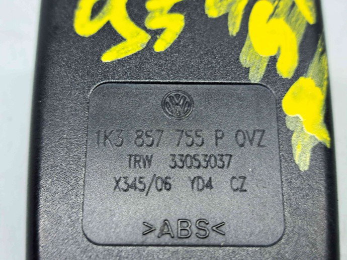  Capsa centura stanga fata Volkswagen Eos (1F7, 1F8) [Fabr 2006-2015] 1K3857755P
