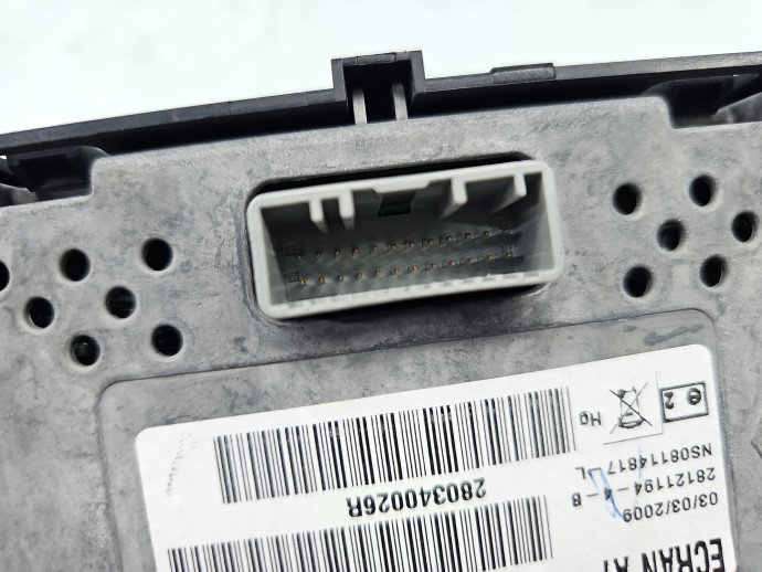 Display bord Renault Laguna 3 [Fabr 2007-prezent] 280340026R