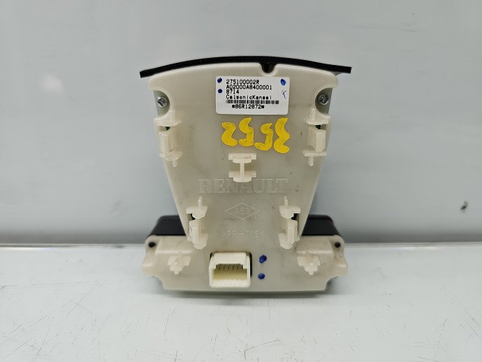 Panou comanda clima Renault Laguna 3 [Fabr 2007-prezent] 275100002R