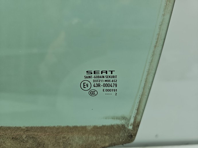Geam usa stanga fata Seat Ibiza 5 ST (6J8) [Fabr 2010-2017] Break OEM