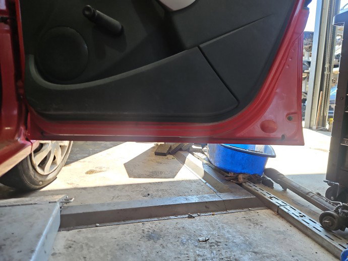 Usa dreapta fata Dacia Sandero [Fabr 2008-2012] Hatchback  21D