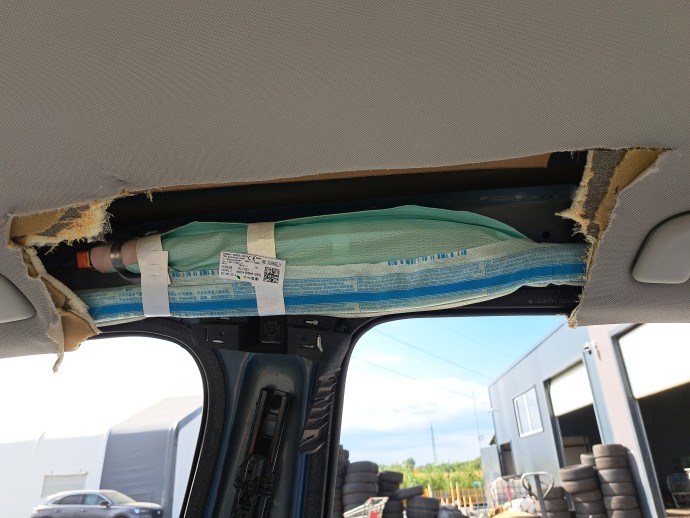 Airbag cortina dreapta Volkswagen Golf 7 (5G) [Fabr 2014-prezent] 5G4880742A