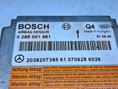 Calculator airbag Mercedes Clasa CLK (C209) [Fabr 2002-2009] 2038207385 | 0285001881  