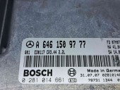 Calculator motor ECU Mercedes Clasa CLK (C209) [Fabr 2002-2009] A6461509777 | 0281014661 2.2 CDI 646966 110KW / 150CP  