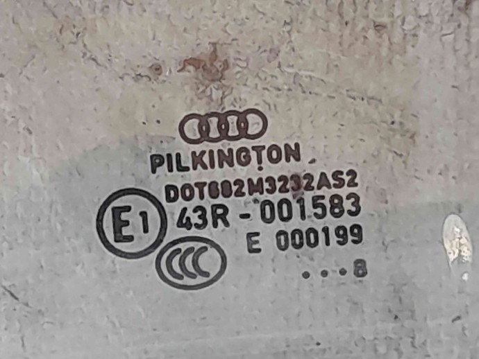 Geam usa stanga spate OEM Audi A4 (8K5, B8) [Fabr 2008-2015]