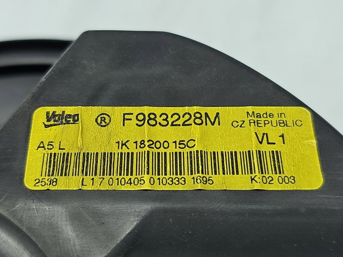 Aeroterma bord Volkswagen Touran (1T1, 1T2) [Fabr 2003-2010] 1K1820015C