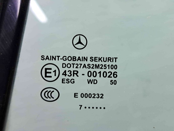 Geam usa stanga spate Mercedes Clasa CLK (C209) [Fabr 2002-2009] OEM