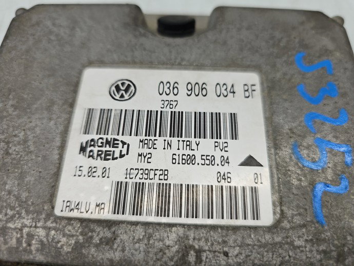 Calculator motor ECU Volkswagen Polo (6N2) [Fabr 1995-2000] 036906034BF 1.4 Benz AUA 55KW / 75CP