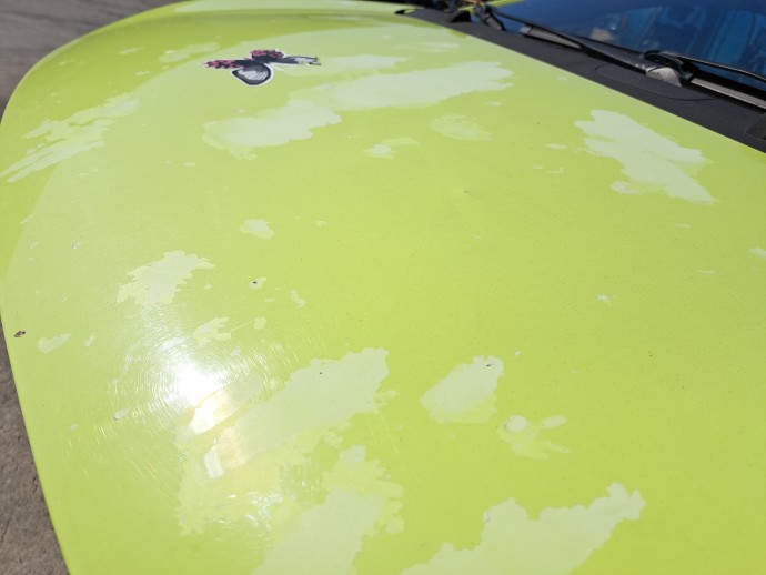 Capota motor Ford Ka (RU8) [Fabr 2008-2016] Hatchback VERDE