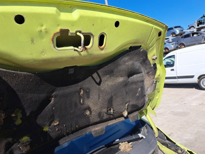 Capota motor Ford Ka (RU8) [Fabr 2008-2016] Hatchback VERDE