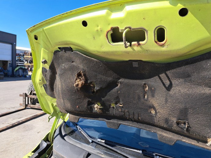 Capota motor Ford Ka (RU8) [Fabr 2008-2016] Hatchback VERDE