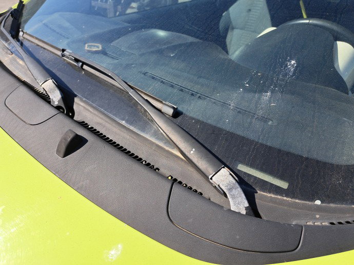 Brat stergator parbriz stanga Ford Ka (RU8) [Fabr 2008-2016] OEM