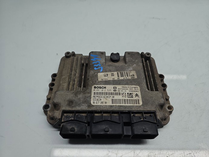 Calculator motor ECU PEUGEOT 206 [Fabr 1998-2009] 9657699480 1.4 HDI 8HZ 50KW / 68CP