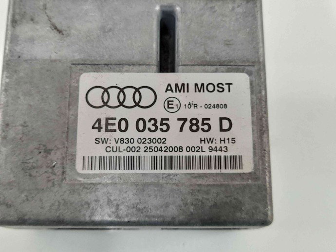 Modul interfata MMI 4E0035785D Audi A4 (8K5, B8) [Fabr 2008-2015] 2.0 CAGB