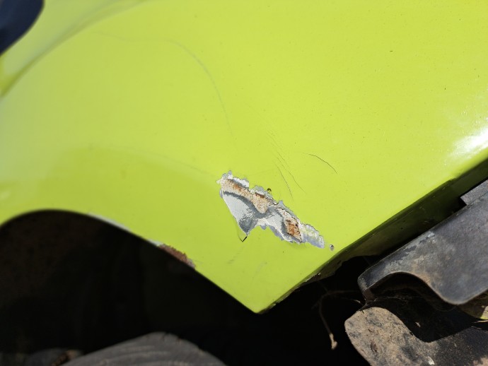 Aripa dreapta fata Ford Ka (RU8) [Fabr 2008-2016] Hatchback VERDE