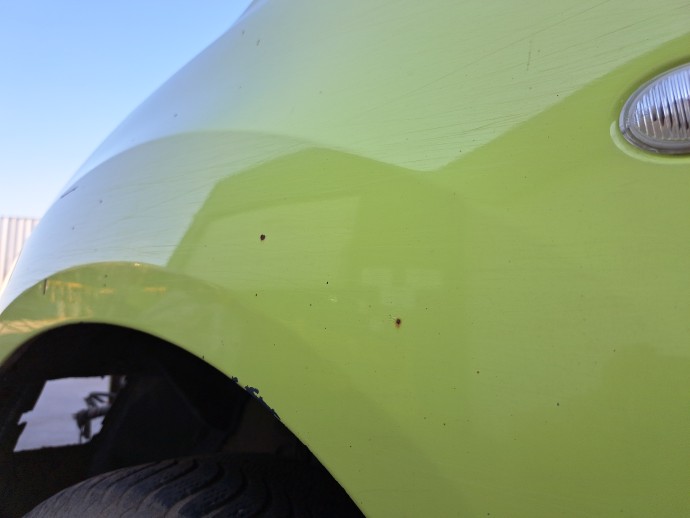 Aripa stanga fata Ford Ka (RU8) [Fabr 2008-2016] Hatchback VERDE