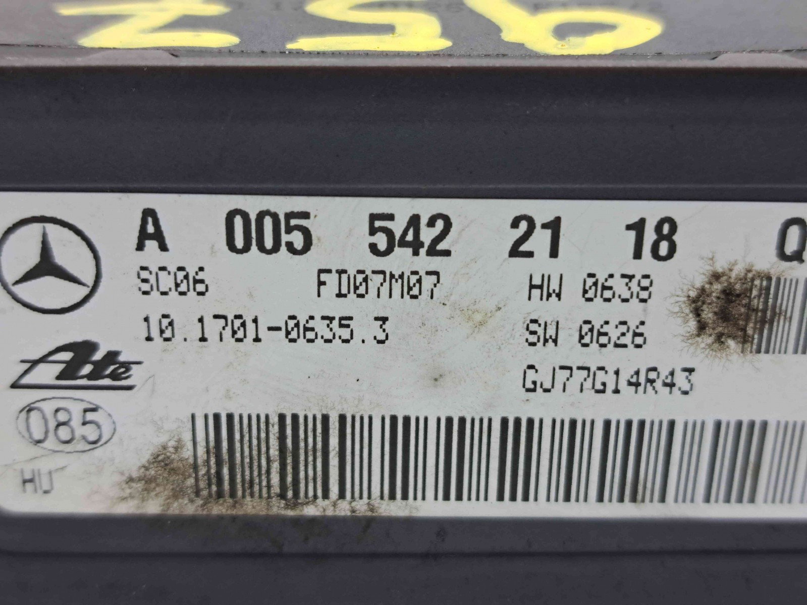 SENZOR ESP Mercedes Clasa CLK (C209) [Fabr 2002-2009] A0055422118 - imagine 2