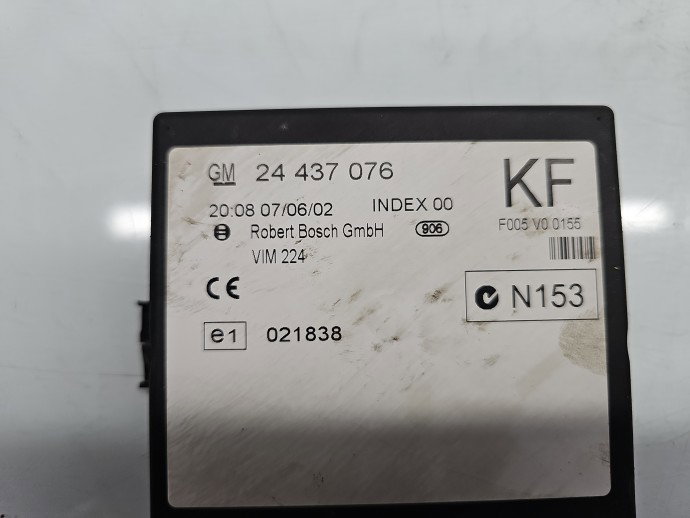 Modul confort Opel Zafira A (F75) [Fabr 1999-2005] 24437076