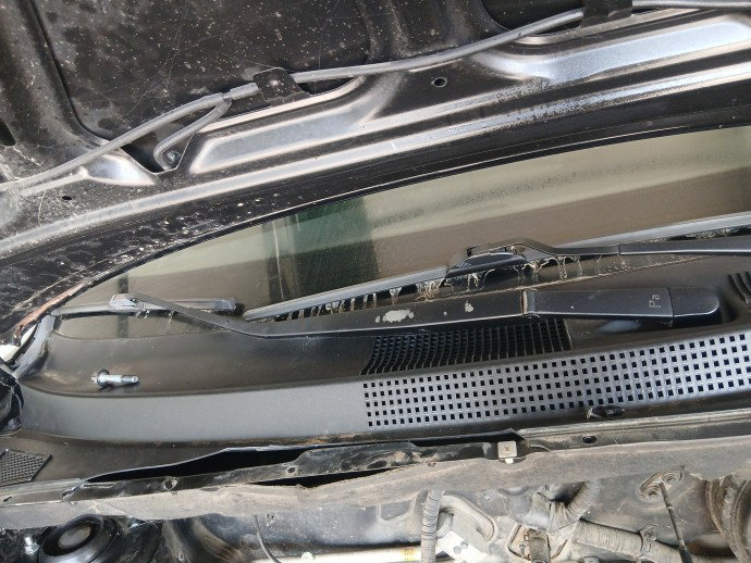 Brat stergator parbriz dreapta Hyundai Tucson (JM) [Fabr 2004-2010] OEM