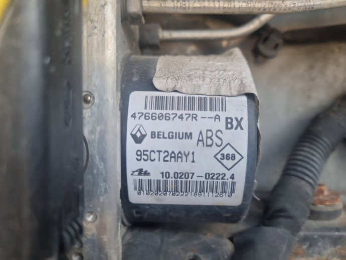Pompa ABS Renault Megane 3 [Fabr 2008-2015] 476606747R, 95CT2AAY1 1.5 dCi K9K-R8 81KW / 110CP