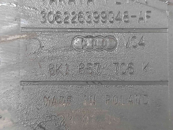 Centura dreapta fata 8K1857706K Audi A4 (8K5, B8) [Fabr 2008-2015] 2.0 CAGB