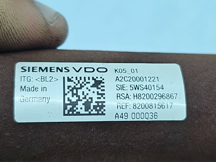 Rampa injectoare Renault Scenic 2 [Fabr 2003-2008] 8200296867 1.5 dCi K9K7734 76KW / 103CP