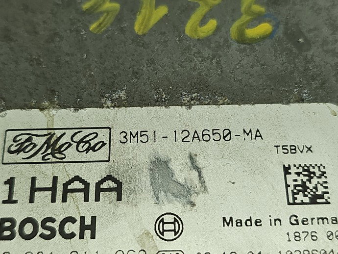Calculator motor ECU Ford C-Max 1 [Fabr 2007-2010] 3M51-12A650-MA 1.6 TDCI G8DA 80KW / 109CP