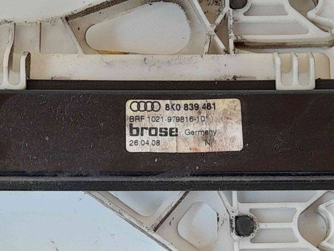 Macara geam stanga spate 8K0839461 Audi A4 (8K5, B8) [Fabr 2008-2015] 2.0 CAGB