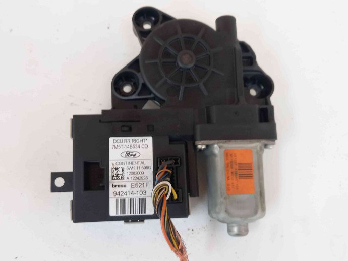 Motoras geam dreapta spate 7M5T14B534CD Ford Kuga I [Fabr 2008-2012] 2.0