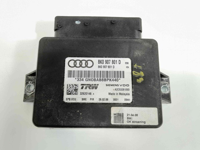 Calculator frana de mana 8K0907801D Audi A4 (8K5, B8) [Fabr 2008-2015] 2.0 CAGB